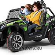 Детский электромобиль Peg-Perego Polaris Ranger RZR Green Shadow