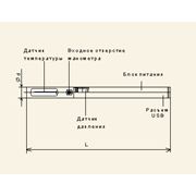 Автономный скважинный манометр-термометр