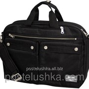 Портфель -сумка - рюкзак для ноутбука DERBY черная 0273604,00 фото