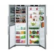 Холодильник Liebherr SBSes 7165, серебристый