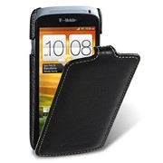 Чехол Melkco кожаный для HTC One S черный фото