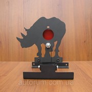 Мишень металлическая носорог фото