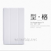 Чехол книжка Nillkin для Asus Google Nexus 7 New Leather case + пленка White (N-GN7NW), код 55018 фотография