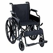 Кресло-коляска с откидными подлокотниками и съемными подножками, складная Тривес CA991LB фото