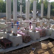 Возведение сборных бетонных и железобетонных конструкций фотография