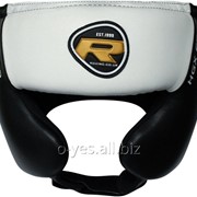 Боксерский шлем тренировочный RDX White фото