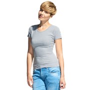 Женская футболка-стрейч StanSlimWomen 37W Серый меланж XL/50 фото