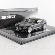 Автомодель MINICHAMPS Brabus 600 IAA 2015 Auf Basis Mercedes-Benz AMG GT S 2015 (437032520) Черная фотография