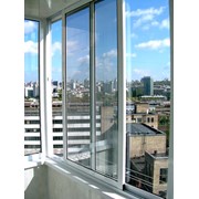 Остекление балконов и лоджий из алюминия фото