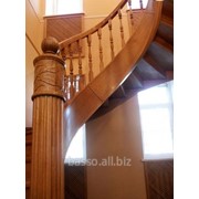Дубовые лестницы фотография