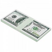 Блокнот «Пачка долларов» фото