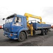 КМУ КАМАЗ 65117-6010-78+SOOSAN SCS513 ниж. упр. ( 5500кг-2м/ 1200кг-8м)+б. 7м фото