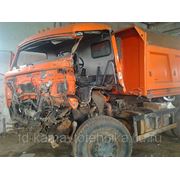 КАМАЗ 65115-62 аварийный + прицеп фото