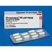 Оликард® 40 мг ретард (Olicard® 40 mg retard) изосорбид-5-мононитрат (isosorbid-5-mononitrat) фото