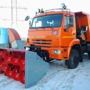Шнекороторный снегоочиститель самосвал Самосвал Камаз 65115