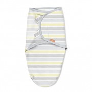 Конверт Summer Infant Конверт на липучке Swaddleme®, размер S/M, полоски/желтый/серый фотография