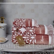 Комплект полотенец Undina (розовая пудра) 30х50см