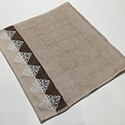 Бежевый Penelopa 70х130 бамбук махра полотенце (1шт) Фиеста фотография