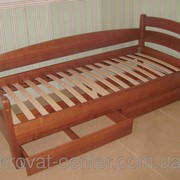 Кровать Марта (190\200*90), массив - сосна, ольха, дуб.