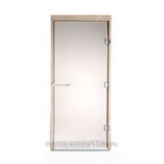 Дверь TYLO DGM-63, 622*1850 мм, бронза, коробка - осина фотография