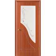 Межкомнатная дверь модель «Жасмин» (со стеклом) фото