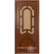 Владимирские двери, ВФД, Межкомнатная дверь Кристалл остекленная цвет "Макоре"