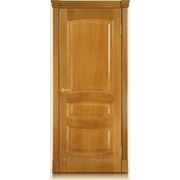 Двери «МебельМассив» (Тульские двери) модель Валенсия шпон файн-лайн глухая фото