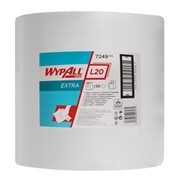Салфетки в рулоне Wypall L20, 1000 листов 38 х 33 см, 1 слой, белый, арт. 7249 фотография