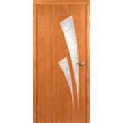 Ламинированные двери ДО 023, Абстракто, Миланский орех