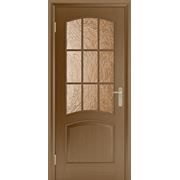 Межкомнатная дверь “Капри 2“ полотно остекленное фото
