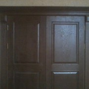 Реставрация деревянных дверей фото