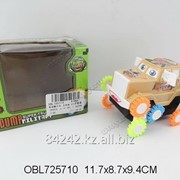 Автотранспортная игрушка Джип на батарейках Перевертыш 11см, кор. 8896A фотография
