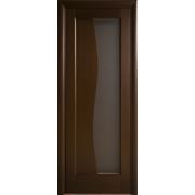 Межкомнатные двери Аристон модель 38 остекленные цвет венге фото