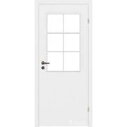 Дверь остекленная белая мод. 03 (под заказ)