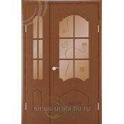 Межкомнатная дверь с покрытием ПВХ, модель Кэрол фото