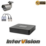 Комплект видеонаблюдения KIT-141W: 1 цифровая видеокамера 2.1 Mp Sony Exmor + видеорегистратор 300178 фотография