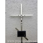 Крест сварной ритуальный с элементами ковки фотография