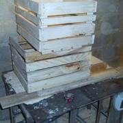 Ящик деревяний “кубик“ фото