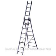 Трехсекционная лестница-стремянка BT3 3х9 263309