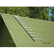 Лестница алюминиевая для крыши секционная (сборно-разборная). фото