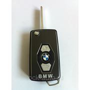 Выкидной ключ BMW 3 кнопки фото