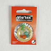 Стимулирующая насадка с эластичными шариками Vie’tex, 1 презерватив фото