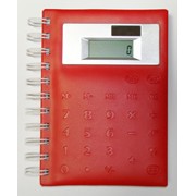 Блокнот со встроенным калькулятором оптом фотография