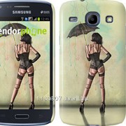 Чехол на Samsung Galaxy Core i8262 Девушка с зонтиком 751c-88 фото