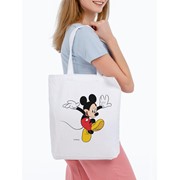 Холщовая сумка «Микки Маус. Fun», белая фотография