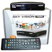 Цифровая приставка. Sky Vision T-2201 HD DVB T2. Для цифрового TV. фото