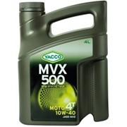 MVX 500 4T 10W40, 4л для мотоциклов фотография