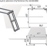 Лестница с узкими ступенями