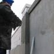 Смеси, растворы штукатурные для наружных работ фото