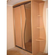 Шкаф-купе Senator закрытый 1,5м. фото
